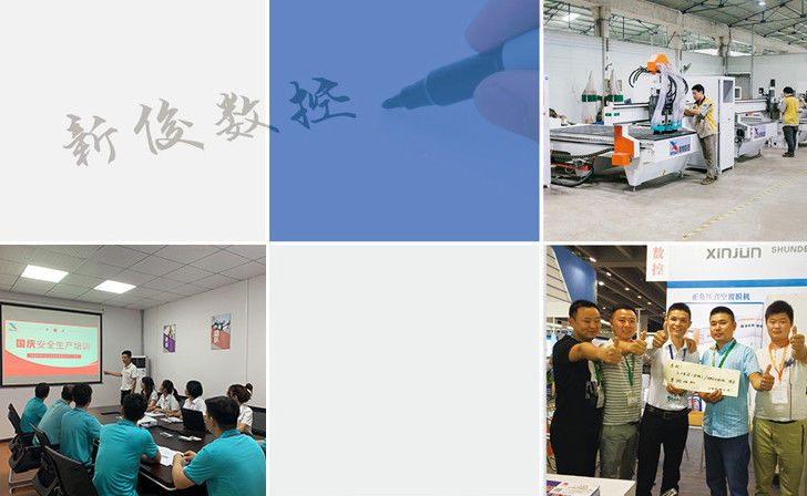 SHUNDE DISTRICT OF FOSHAN CITY XINJUN CNC EQUIPMENT CO.,LTD Fabrik Produktionslinie
