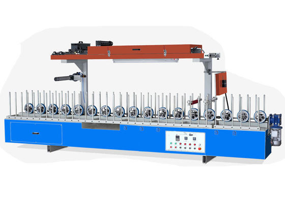 Holzfurnier und Dekorationsfarbe Papier Profil Wickelmaschine OEM
